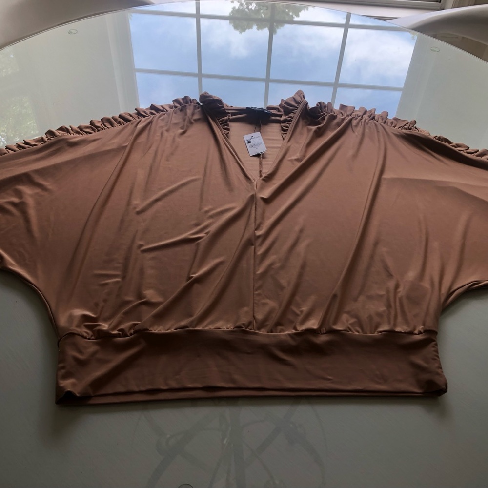 Express Ruffle Sleeve Blouse - Picture 8 of 8